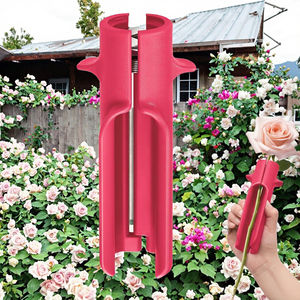 Nouvel outil de débordure de feuilles de roses, coupe-feuilles et éliminateur d'épines pour roses, outil de nettoyage de fleurs personnalisable OEM - Product Image 3