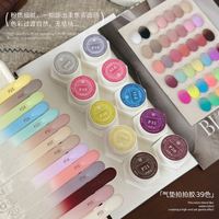 Nouvelle Série 2026 de Vernis UV à Couleur Transférable Effet Dégradé Blush, Sans Lavage et Résistant aux Frottements, 2G