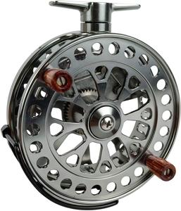 รอกตกปลาแบบมีขาตั้งรุ่นที่ 2 แบบลอยตัว แกนกลางแบบ Center-Pin ผลิตด้วยเครื่อง CNC ใช้งานง่าย (B07) - Product Image 2