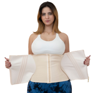 Corsé <span class=keywords><strong>de</strong></span> Látex Hourglass Goddess con Soporte en Forma <span class=keywords><strong>de</strong></span> U para el Pecho, Cinturón Abdominal, Soporte <span class=keywords><strong>de</strong></span> Cintura Ajustado, Faja Moldeadora <span class=keywords><strong>de</strong></span> Cuerpo para Fitness - Product Image 1