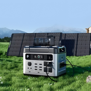 Estación de Energía Portátil, Sistema de Energía Solar Portátil, Baterías de Iones de Litio de Respaldo para Emergencias y Camping, Arrancador de Coches, Onda Sinusoidal Pura - Product Image 2