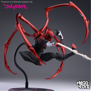 Nouvelle <span class=keywords><strong>figurine</strong></span> d'action en PVC Spider-Man MessToys, thème militaire, noir et rouge, personnage <span class=keywords><strong>de</strong></span> <span class=keywords><strong>super</strong></span>-héros, jouet décoratif - Product Image 2