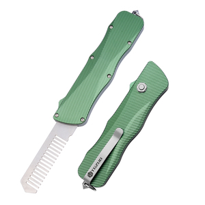 Coltello tattico esterno EDC coltello da <span class=keywords><strong>tasca</strong></span> <span class=keywords><strong>in</strong></span> alluminio campeggio e caccia coltello multifunzione lama inossidabile coltello da caccia - Product Image 1