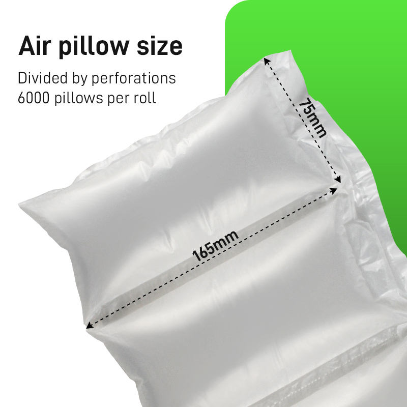 500 Biodegradable Air Pillows For Void Fill Packaging - 100x200mm, Pre-Inflated 6 thumbnail image