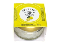 Perles de Yuzu Spherika, caviar en verre en vrac en Espagne, pot en verre de 55 g, 1 oz, caviar de luxe pour la décoration de sushis, garniture de makis, salades