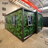Casa Contenedor Expandible ZYBOX de 30 pies con Construcción de Acero y Diseño Moderno, Vivienda Prefabricada Económica, Vivienda Accesible