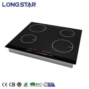 Tùy Chỉnh Được Xây Dựng Trong Nhà 220V 4 Burner Bếp Hồng Ngoại Bếp Bếp Cảm Ứng - Product Image 2