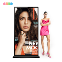 Refee Écran interactif numérique LCD Android pour affichage publicitaire, sur pied, pour usage professionnel et animé