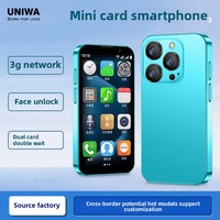 Teléfono Móvil Inteligente XS16Pro Dual Sim Android 10 HD Mini Celular con Google 3G Precio Económico