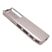 Boîtier USB personnalisé en aluminium 6061 et acier inoxydable pour stylo d'enregistrement sonore usiné CNC et anodisé