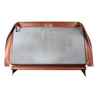 Couverture de spa rectangulaire moderne et portable, nouvelle conception haut de gamme, en vinyle durable, anti-poussière, résistante aux UV, pour bain à remous extérieur avec massage par air