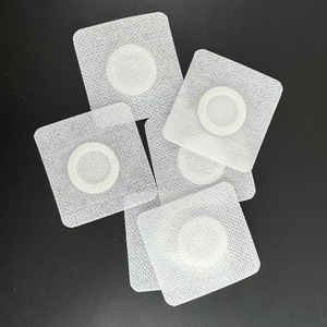 Non-woven breathable <b>adhesive</b> tape, silicone gel pediatric patch, empty plaster, fixation patch, navel patch, acupoint patch, - Product Image 1