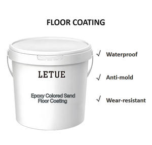 Marble Paint Epoxy Colored Sand Stone Effect Epoxy Floor Coating Epoxy Floor Self-Leveling Floor Paint for School Museum - Product Image 3
