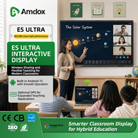 Amdox 65 75 86 98 Inch Digital Smart Board Multi Touch Screen Monitor 75 Inch Interactive Whiteboard for Conference Classroom