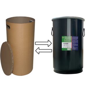 Barril de Papel Kraft Marrón de 34L Puede Reemplazar el Barril de Acero de Boca Recta - Product Image 4