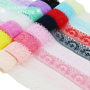 Encaje Francés de 4cm con Puntos, 15 Colores, Ecológico, Tejido de Malla Animal, 100% Poliéster, para Prendas, Ropa Interior, Vestidos de Novia, Manualidades DIY - Product Image 2