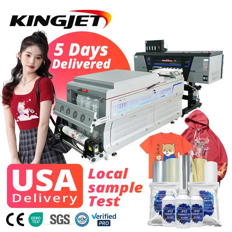 Impresora i3200 A2 DTF, máquina de impresión de transferencia directa a película de gran formato de 60 cm en ropa, impresora DTG, impresora DTF de camisetas