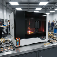 Mesin Pemotong Laser Mini 2030 untuk Perhiasan Shandong Tertutup Penuh untuk Usaha Kecil Sistem Kontrol Cypcut Hiwin AI BMP PLT