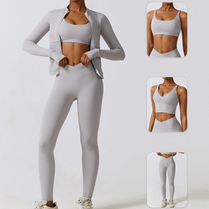 Venta al por mayor LuLu chaqueta de cremallera de alta calidad para mujer Fitness Yoga desgaste de manga larga Tops <span class=keywords><strong>ropa</strong></span> deportiva al aire libre abrigo dedo agujero chaqueta - Product Image 4