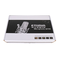 Ensemble de microphones de podcast Lane Bm800 Microphone de studio Microphones de podcast à condensateur Ensemble complet