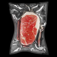 Sacs sous vide taille S pour produits carnés transformés, aliments surgelés, emballage en nylon, sacs de conservation sous vide