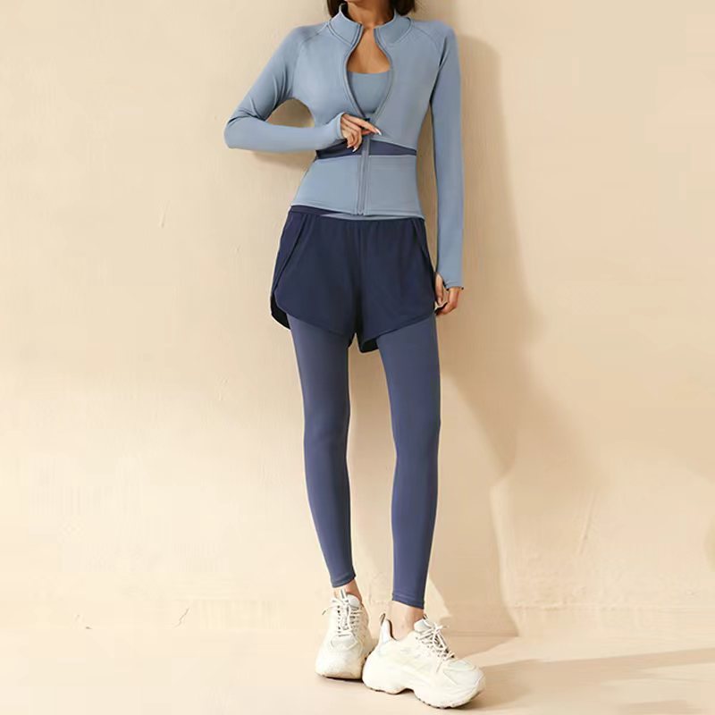 Gray Lake Blue 3-Piece Set
