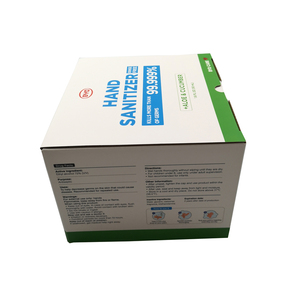 Custom Logo foldable shipping box mailing box hand sanitizer paper packaging box - Product Image 5