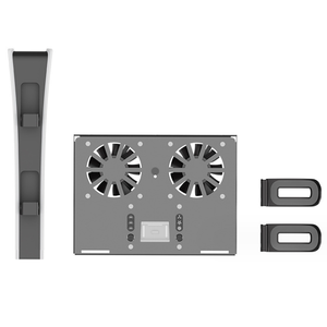 Station d'accueil de charge <span class=keywords><strong>pour</strong></span> <span class=keywords><strong>PS5</strong></span> Slim Console Game Controller Base de charge <span class=keywords><strong>pour</strong></span> <span class=keywords><strong>PS5</strong></span> Slim <span class=keywords><strong>VR</strong></span> Headset Storage Stand Hanger - Product Image 3