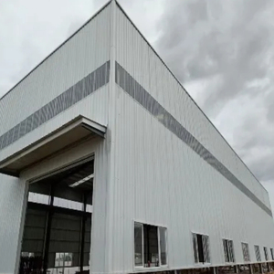 La struttura d'acciaio della costruzione del metallo del magazzino 3d ha utilizzato il negozio prefabbricato della fattoria del magazzino - Product Image 6