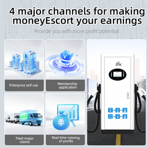 120 किलोवाट भारी शुल्क वाणिज्यिक डीसी चार्जिंग स्टेशन शहरी सुपरमार्केट के लिए नई ऑल-वेदर आईपी 54 यूनिट - Product Image 2