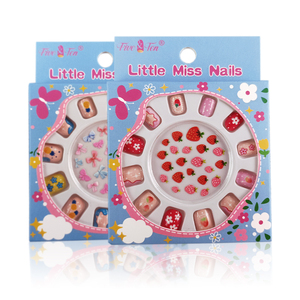 <span class=keywords><strong>Faux</strong></span> <span class=keywords><strong>ongles</strong></span> autocollants <span class=keywords><strong>pour</strong></span> <span class=keywords><strong>enfants</strong></span>, 12 pièces, motifs fleurs et dessins animés, accessoires de luxe, imperméables - Product Image 1