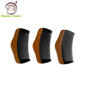 Peine de <span class=keywords><strong>Madera</strong></span> Natural Mini Personalizado con Logotipo Chino, Peine de <span class=keywords><strong>Madera</strong></span> para el Cabello Antiestático, Ecológico y Vintage - Product Image 2