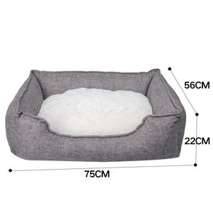 Cama de Lujo para Perros, Producto para Mascotas Cálido con Logotipo Personalizado al por Mayor del Fabricante - Product Image 2