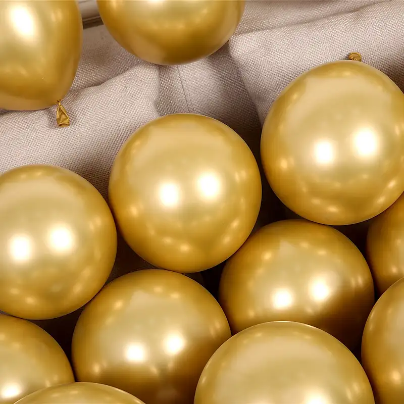 Ballons en Latex métallique chromé, 10 pouces, 2.2g, 10 pièces, décorations de fête, vente en gros