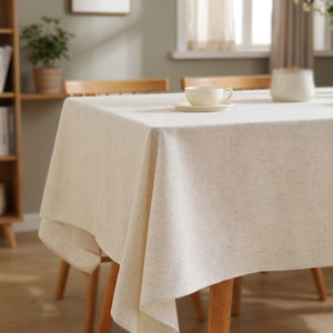 Stock Available Handmade Europe Style Modern Home Dining Chair Cover Set Woven Polyester Blanket <b>Tablecloth</b> Custom for Events - Product Image 3