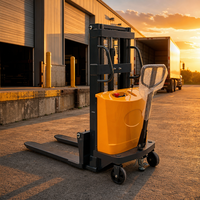 Chariot élévateur semi-électrique pour la manutention et l'empilage de palettes