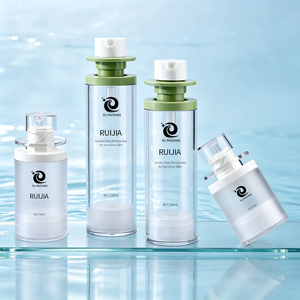 Botella con Bomba Airless Transparente Esmerilada Emoty al por Mayor de 30ml, 50ml, 100ml, 120ml para Crema Facial, Loción, Crema para el Cuidado de la Piel, Envase Cosmético - Product Image 1