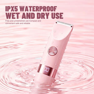 शॉवर और यात्रा वाटरप्रूफ शेवर के लिए 1 में 2 इलेक्ट्रिक रेजर और महिलाओं के लिए बिकनी ट्राइमर - Product Image 4