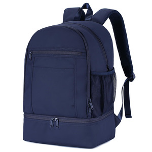 Large Capacity 24L Insulated Leakproof Zipper Polyester <b>Cooler</b> <b>Backpack</b> Camping Beach Fishing Picnic Travel Sports Lunch - Product Image 1