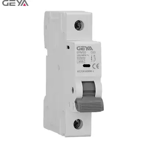 GEYA GYM10H-1P-25A 3kA 1 pole high quality Miniature circuit breakers mcb B C D type