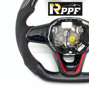 Volante RPPF Más Vendido, Estilo Popular para Automóvil Volkswagen VW <span class=keywords><strong>Golf</strong></span> <span class=keywords><strong>8</strong></span> MK8 GTI <span class=keywords><strong>Golf</strong></span> <span class=keywords><strong>GTE</strong></span> 2020-2021 - Product Image 2