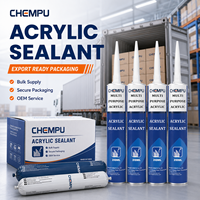 Mastic acrylique transparent pour construction, anti-poussière, anti-affaissement, pour joints de carrelage, qualité professionnelle