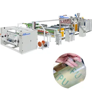 Linha de fabricação de máquina de filme plástico TPU transparente máquina de filme de TPU máquina de filme de proteção de superfície