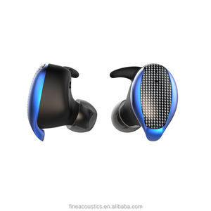 Low MOQ Audiophile ear hooks BT5.1 QCC AAC AptX cuffie con cancellazione del rumore con CNT, DLC, LCP cuffie TWS personalizzate - Product Image 5