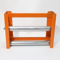 Soporte Portátil Plegable de Acero Galvanizado de Alta Resistencia para Bobinas de Cable, Soporte Ajustable para Cable de Fibra Óptica FTTH