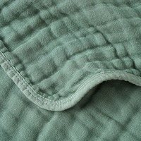 6 Layers Infancie 100% Cotton Muslin Hooded Baby Towels 90x90cm Soft Breathable Lightweight Quick-Dry Skin-Friendly