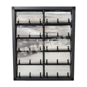 Finestra di Ventilazione a Pressione Negativa con Apertura Automatica su Misura per Allevamenti Suini e Zootecnia - Product Image 5