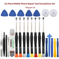 Juego de Destornilladores de Precisión 21 en 1, Kit de Herramientas de Reparación Electrónica con Puntas Magnéticas para Reparación de Teléfonos, Laptops, Tabletas y PC