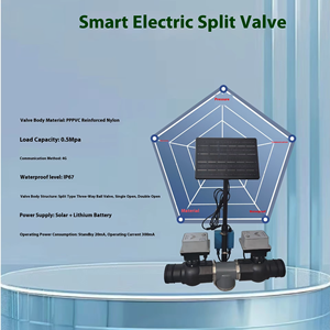 Válvula <span class=keywords><strong>de</strong></span> <span class=keywords><strong>Riego</strong></span> Inteligente Solar 4G WiFi, Control Remoto Inalámbrico IoT, Válvula <span class=keywords><strong>de</strong></span> Agua con Energía Solar DN50 para Granja, Jardín y Agricultura - Product Image 2