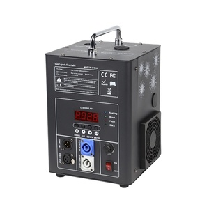 Équipement de scène, <span class=keywords><strong>machine</strong></span> <span class=keywords><strong>à</strong></span> <span class=keywords><strong>étincelle</strong></span>s froides DMX <span class=keywords><strong>à</strong></span> écran numérique 600W avec télécommande et poignée - Product Image 2